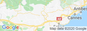 Draguignan map